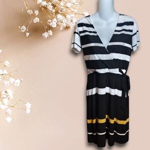 Emma & Michele Wrap around Nautical Dress